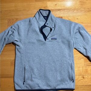 Patagonia Gray Fleece Pullover